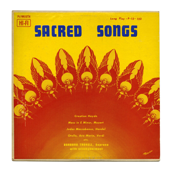 Barbara Troxell – Sacred Songs album art
