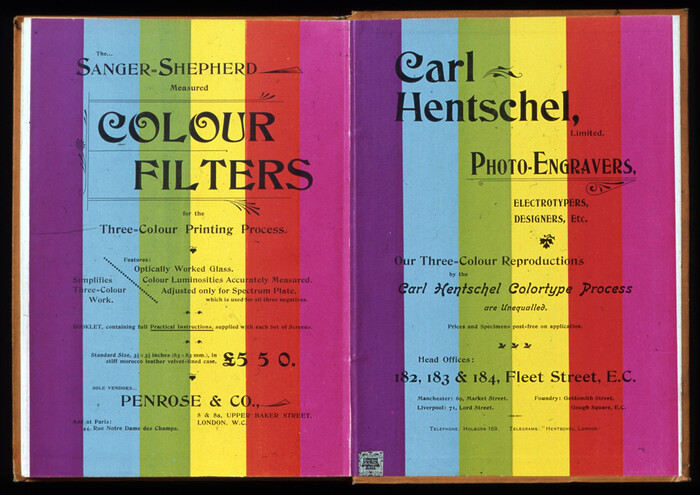 Penrose’s Pictorial Annual 1899 endpapers