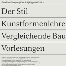 <cite>Gottfried Semper – Digital Edition</cite> website