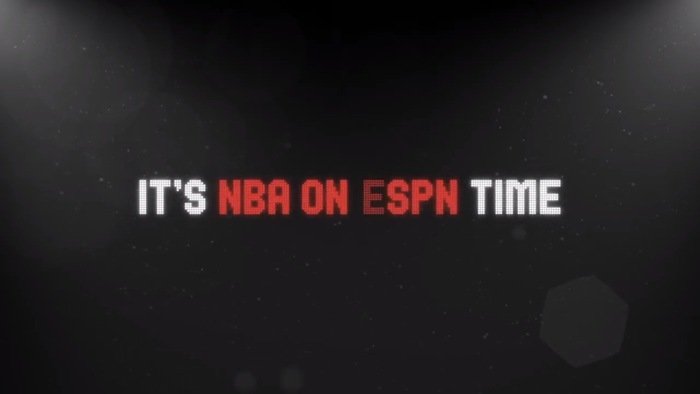 NBA Saturday Primetime promo ad and graphics 9