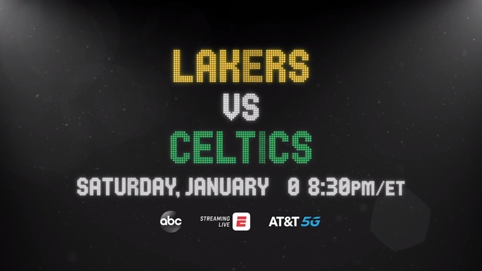 NBA Saturday Primetime promo ad and graphics 10