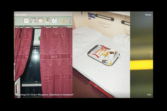 Gina Bolle portfolio website 4