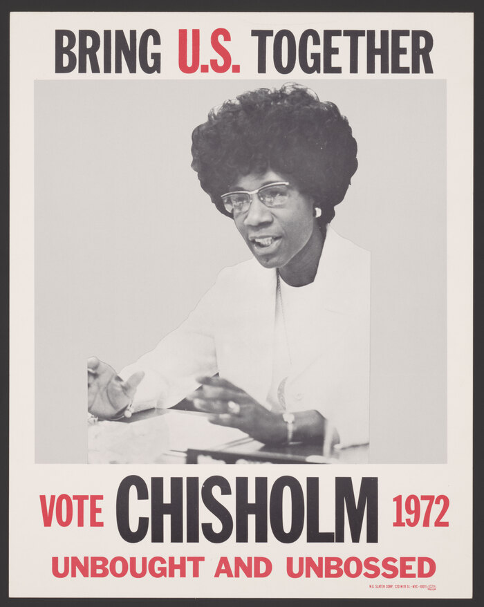 Shirley Chisholm 1972 presidential campaign 1