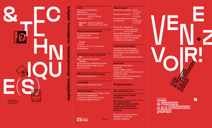 Booklet designed by Bureau 205