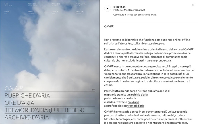 ON AIR website 1