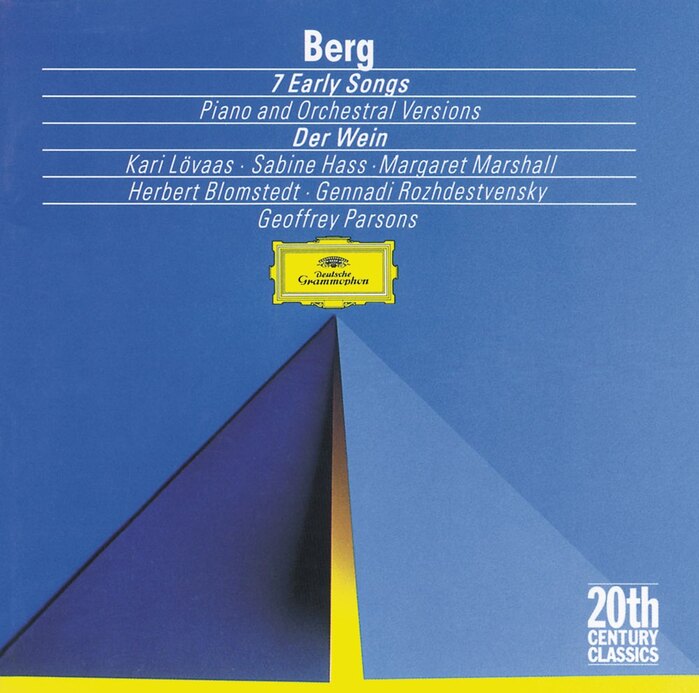 Berg: 7 Early Songs (1991)