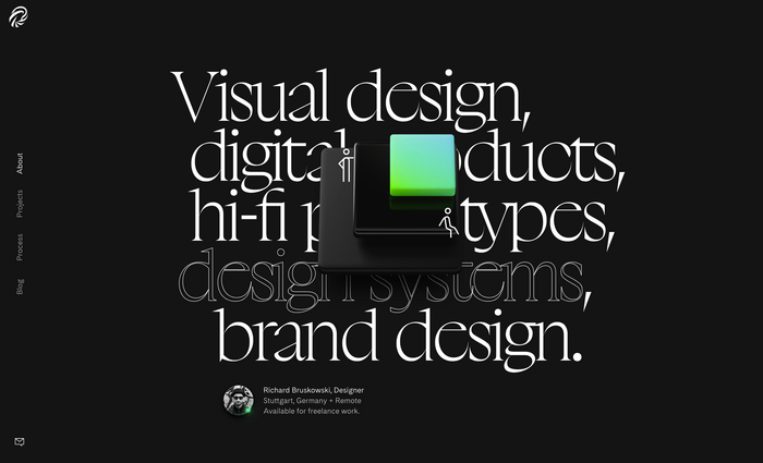 bruskowski.design portfolio website 1