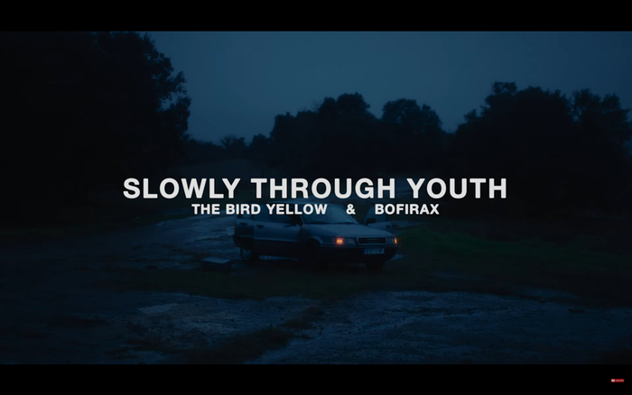 The Bird Yellow & Bofirax – “Slowly Through Youth” single cover and music video 3