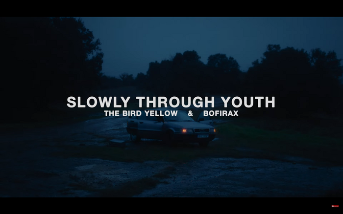 The Bird Yellow &amp; Bofirax – “Slowly Through Youth” single cover and music video 3
