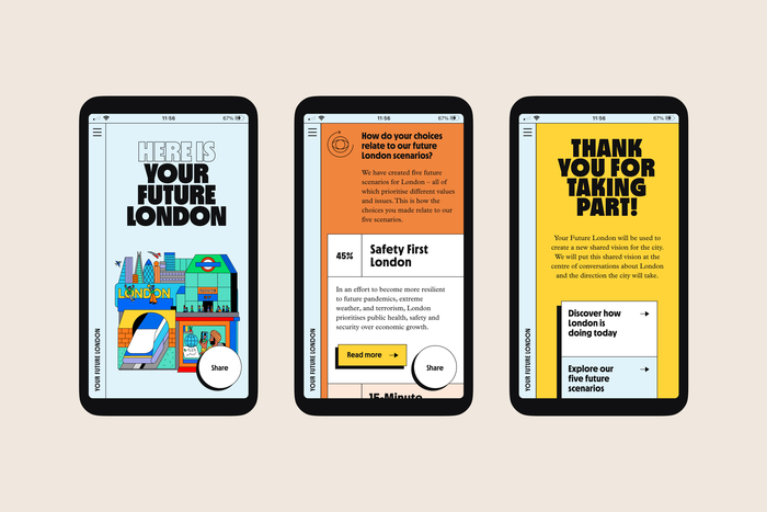 Your Future London website 2