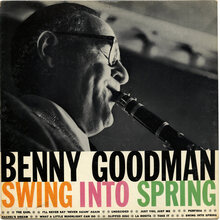 Benny Goodman – <cite>Swing Into Spring</cite> album art