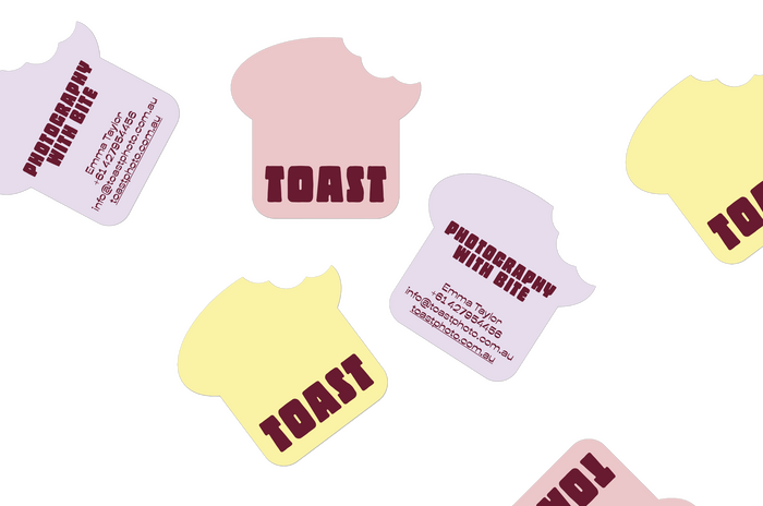 Toast photography visual identity 2
