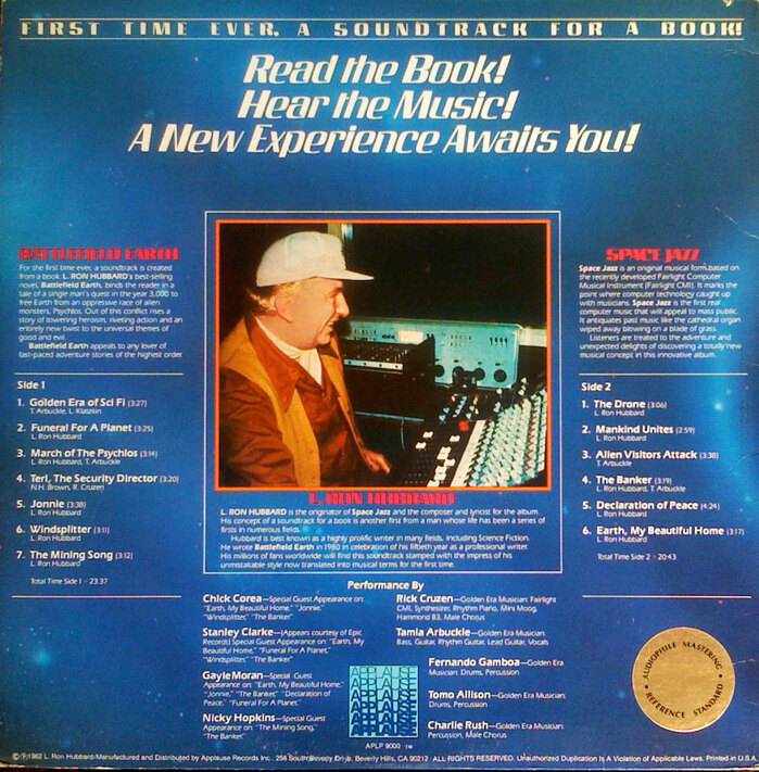 L. Ron Hubbard – Space Jazz album art 2