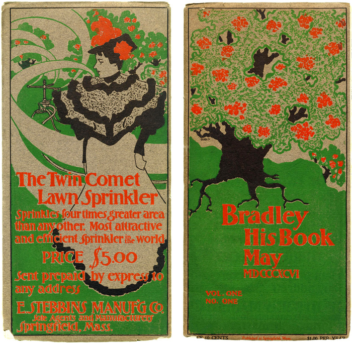 Back and front covers for Bradley: His Book, Vol. 1, No. 1