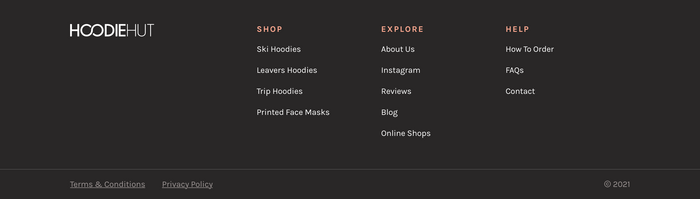 Footer