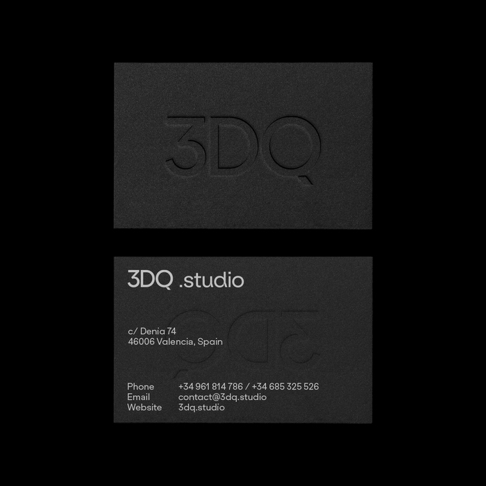 3DQ Studio identity 2