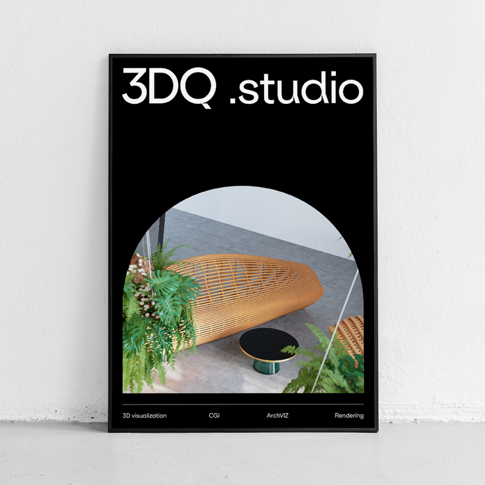 3DQ Studio identity 3
