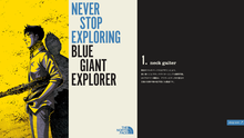 The North Face Japan Explorer Band Charity Collaboration vol. 2 – Blue Giant Explorer