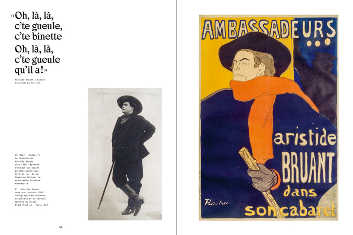 Spread from the catalog, with Zangezi for the quote and Aidos for the source and the image captions.