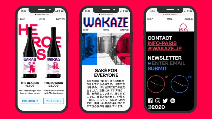 Wakaze Saké 2