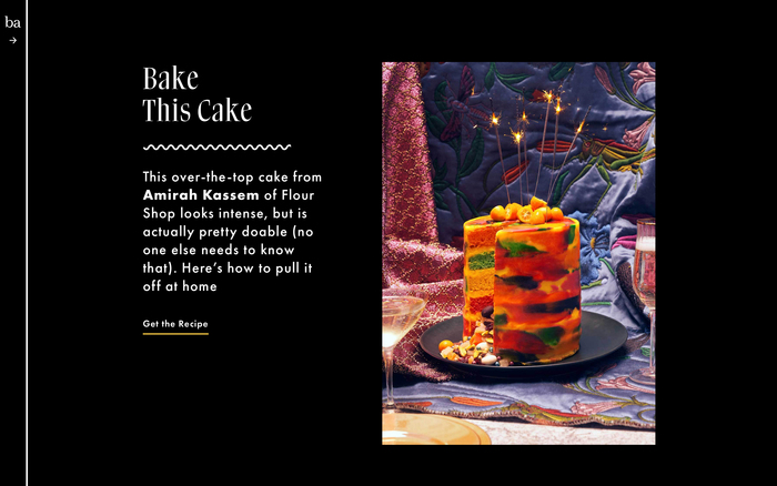 Bon Appétit, “Special Holiday Issue”, December 2020 11