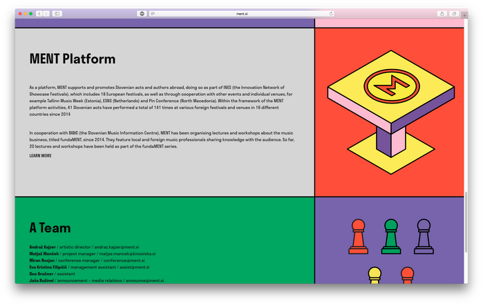 Website (info page).