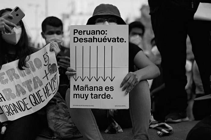 “Peruvian: wake the f* up, tomorrow is too late.”