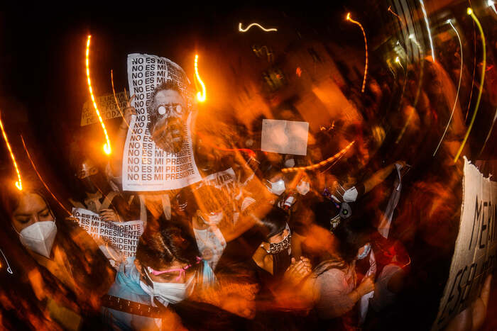 “Not my president”: 2020 Peruvian protests poster series 11
