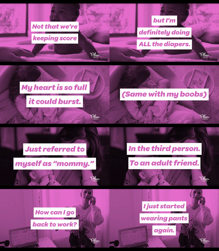 Omnes Bold Italic (with alternate y) in use for the “We’ve been there” series of short video clips, made to help parents “laugh, cry and celebrate all the unfiltered moments along the way.”