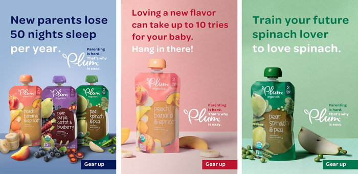 Series of adverts from the “Parenting is hard” campaign.