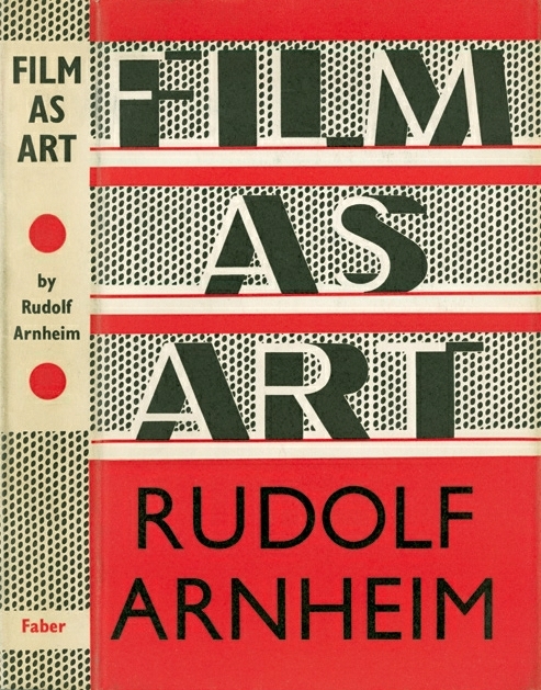 Film as Art by Rudolf Arnheim book jacket 2