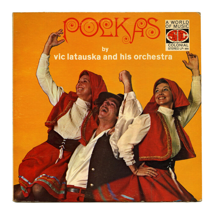 Vic Latauska and His Orchestra – Polkas album art