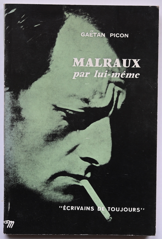 Ga&euml;tan Picon: Malraux par lui-m&ecirc;me, n&deg; 12, 1953. Cover photo: Boris Peskine.