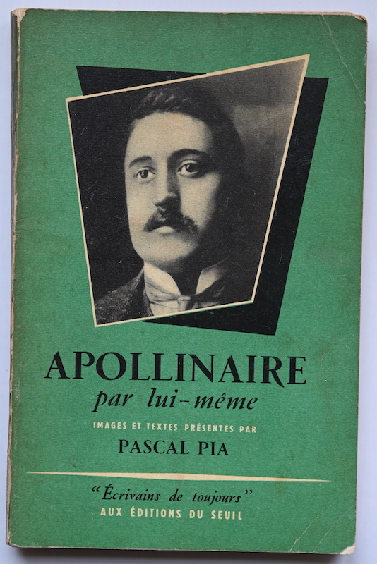 Pascal Pia: Apollinaire par lui-m&ecirc;me, n&deg; 20, 1954.