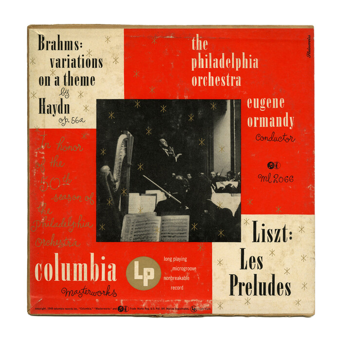 The Philadelphia Orchestra – Liszt: Les Préludes / Brahms: Variations On A Theme By Haydn album art