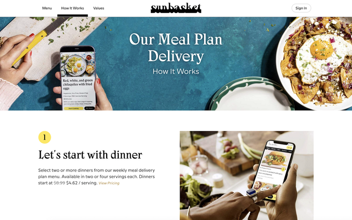 Sunbasket branding 5