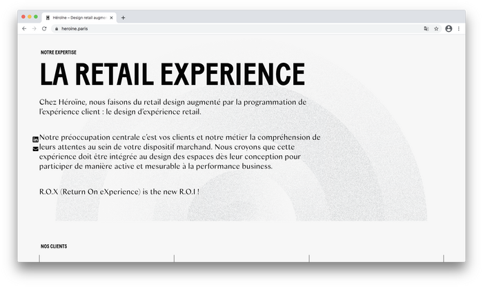 Héroïne website 4