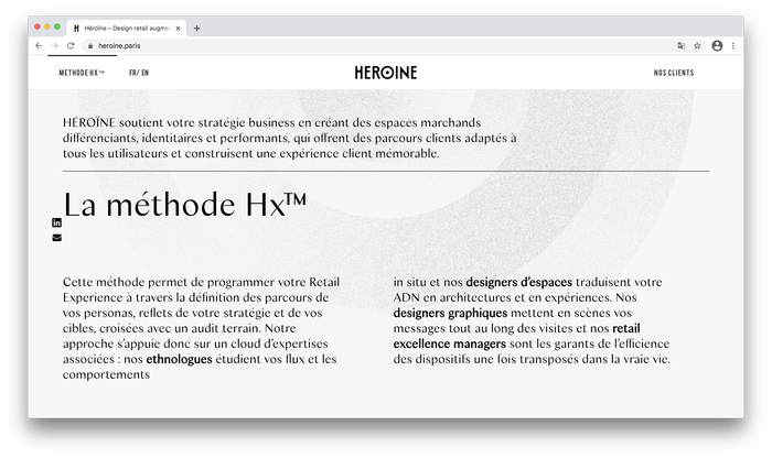 Héroïne website 6