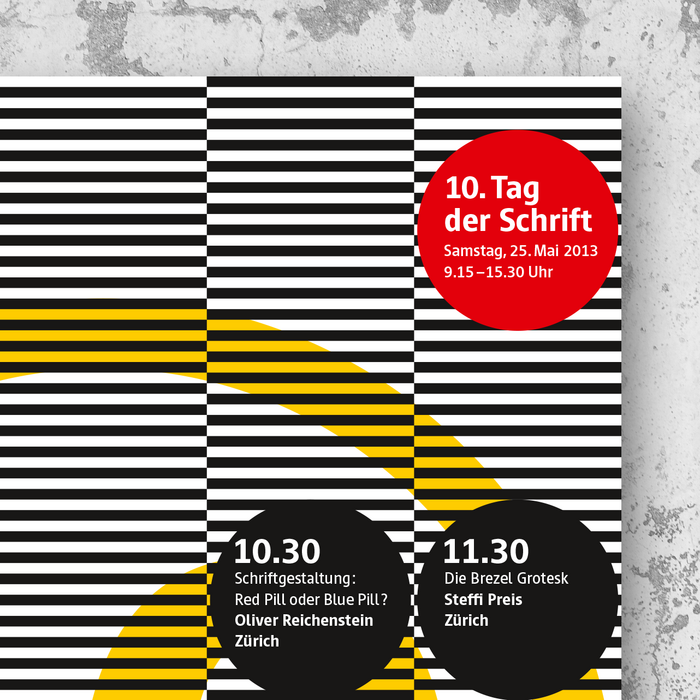 10. Tag der Schrift poster and flyer 2