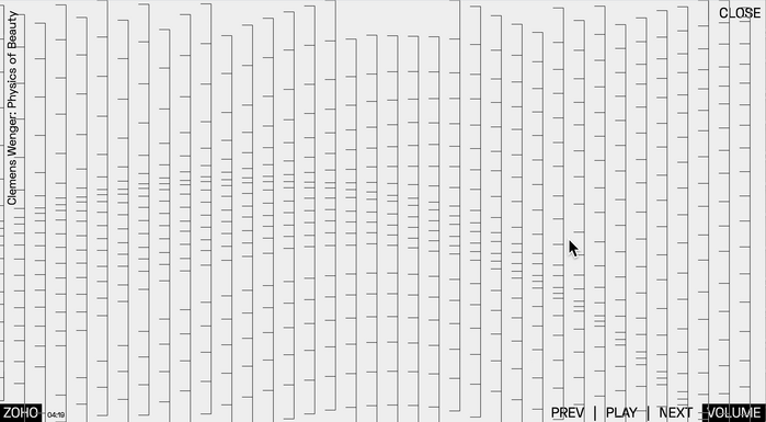Physics of Beauty website and album art 2