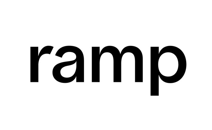 The Ramp wordmark is based on Lausanne, with some customizations.