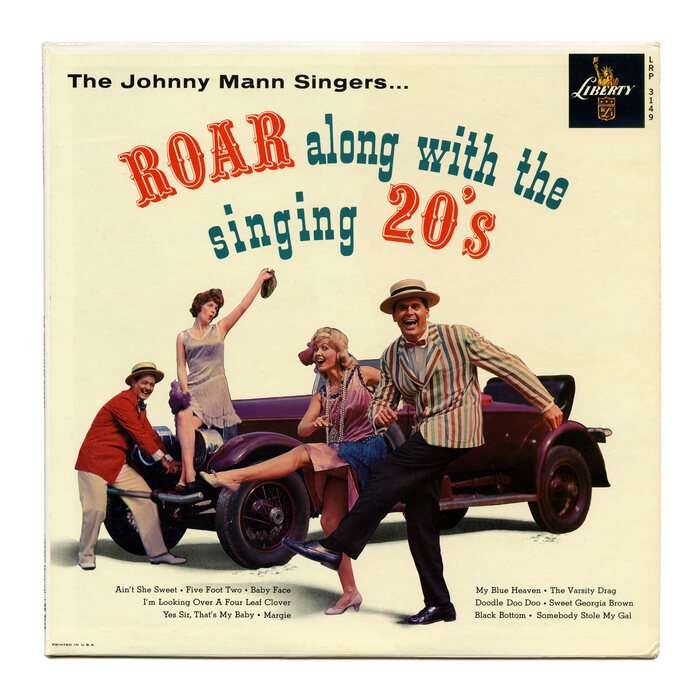 The Johnny Mann Singers – Roar Along With The Singing 20’s album art