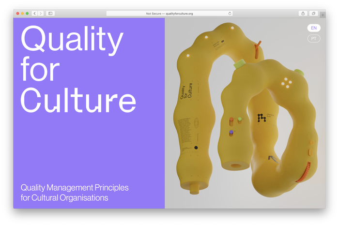 Quality for Culture website and publications 6