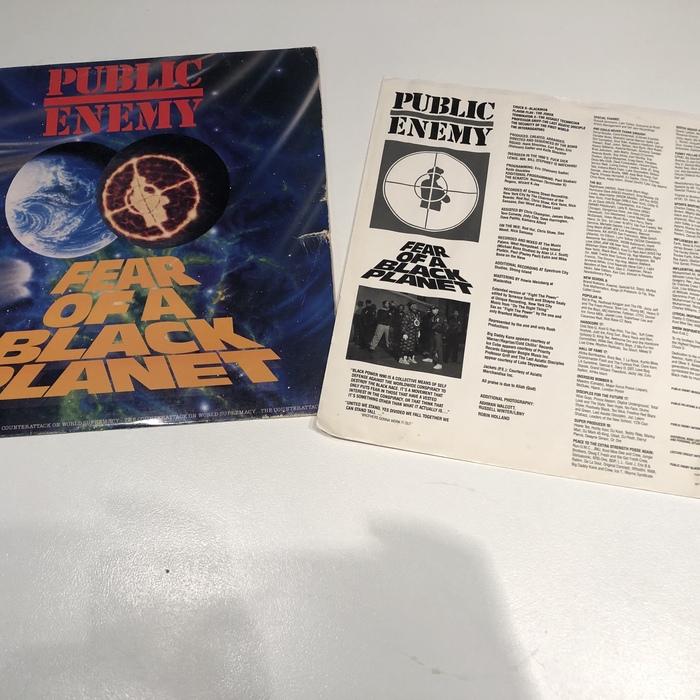 Public Enemy – Fear of a Black Planet album cover 2