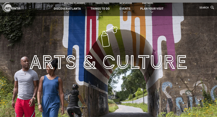 Discover Atlanta website 1