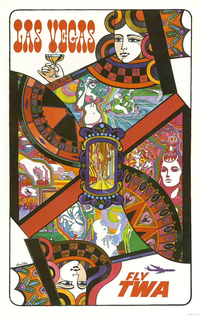 Las Vegas poster for TWA 1