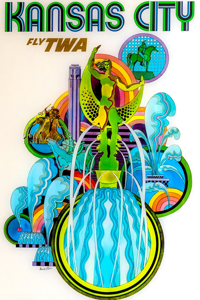 Kansas City poster for TWA 1
