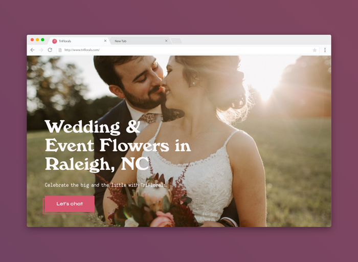 TriFlorals branding &amp; website 2