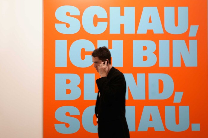 Rémy Zaugg, typographic works 1986–2005 8