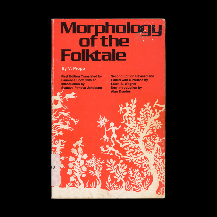 Morphology of the Folktale by Vladimir Propp 1